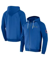 Men's Darius Rucker Collection by Fanatics Royal Chicago Cubs Raglan Full-Zip Hoodie