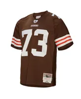 Men's Mitchell & Ness Joe Thomas Brown Cleveland Browns 2007 Legacy Retired Player Jersey