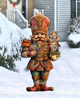 Designocracy A Romantic Ballet of Love - Nutcracker 32" Outdoor Christmas Yard Decor G. DeBrekht