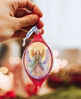 Designocracy Angel Drop Christmas Mercury Glass Ornaments G. DeBrekht