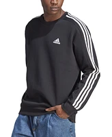 adidas Men's Essentials Fleece 3-Stripes Sweatshirt