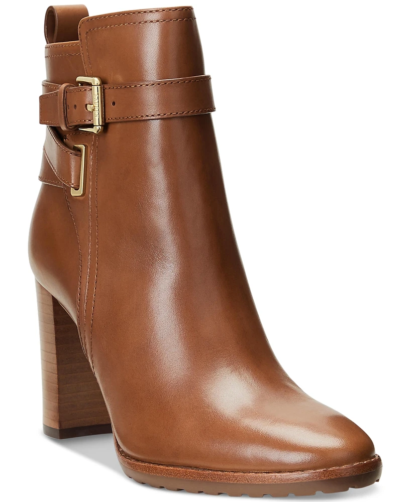 Lauren Ralph Lauren Women's Madisyn Buckled Dress Booties