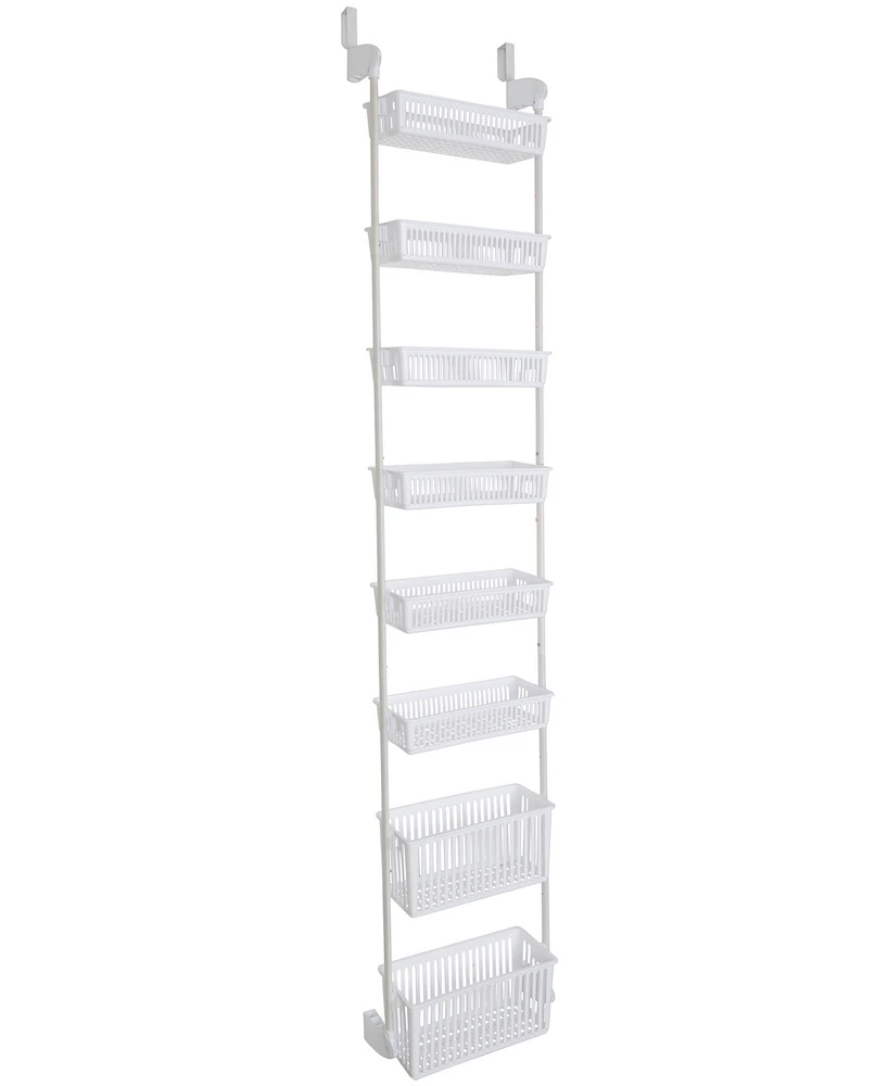 Smart Design 8-Tier Over-the-Door Hanging Pantry Organizer