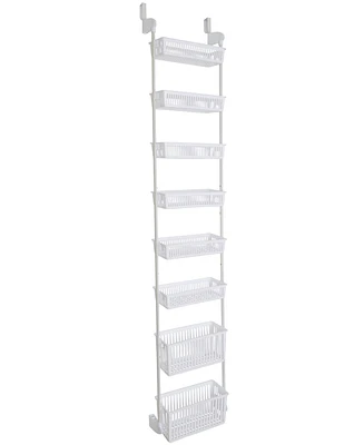 Smart Design 8-Tier Over-the-Door Hanging Pantry Organizer