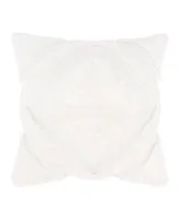 Levtex Santa Fe Textured Tufted Decorative Pillow, 18" x 18"