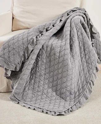 Levtex Stonewashed Reversible Quilted Throw, 50" x 60"