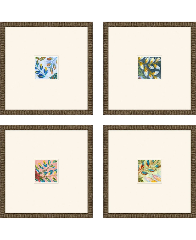 Botanical Iii Framed Art, Set of 4