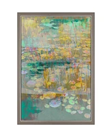 Reeds And Lilies I Framed Art