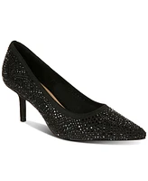 Thalia Sodi Women's Heathere Slip-On Pointed-Toe Mid-Heel Pumps