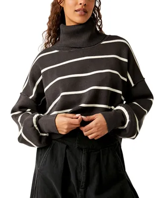 Free People Women's Paulie Turtleneck Long-Sleeve Sweater