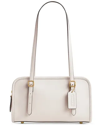 Coach The Originals Small Leather Double Strap Shoulder Bag