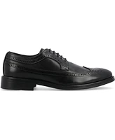 Vance Co. Men's Gordy Tru Comfort Foam Wingtip Lace-Up Dress Shoes