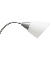 Simple Designs 5 Light Adjustable Gooseneck Floor Lamp with Shades