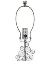 Lalia Home Lumiluxxe 26.25" Tall Crystal Glitz And Table Lamp