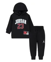 Jordan Baby Boys Jersey Pack Pullover Hoodie and Joggers, 2 Piece Set