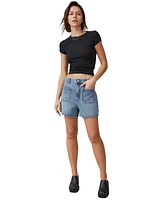 Cotton On Women's The One Rib Crew Short Sleeve T-shirt