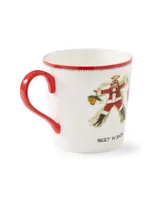 Kit Kemp for Spode Christmas Doodles Best in Snow Mug