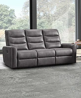 Bentley 70.5" Polyester Manual Reclining Sofa