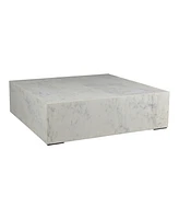 Nash 40" Marble Square Coffee Table