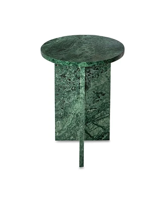 Grace 20" Marble Round Accent Table