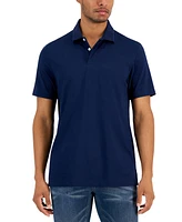 Alfani Men's Regular-Fit Mercerized Polo Shirt, Created for Macy's