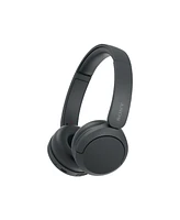 Sony WHCH520/B Wireless Over-Ear Headphones with 360 Reality Audio, Siri/Google Assistant Compatible, & Built-In Microphone