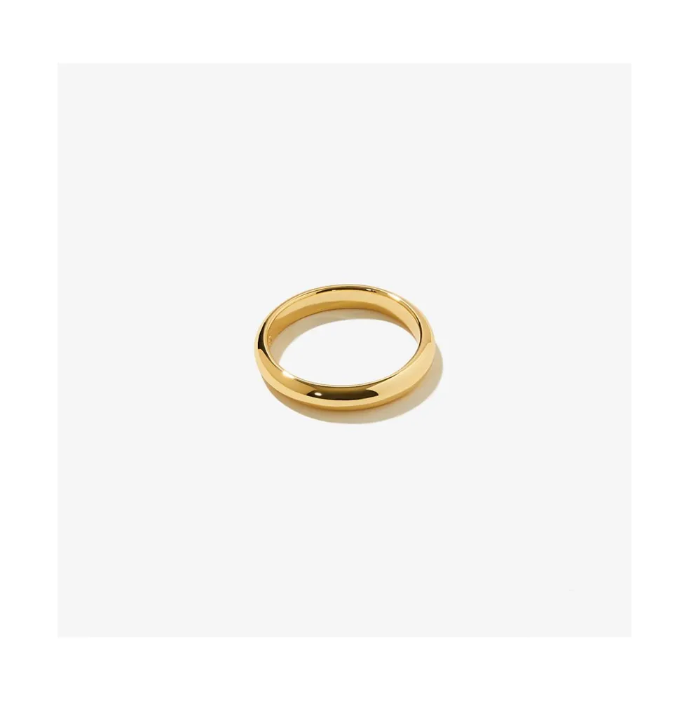 Ana Luisa Gold Band Ring - Everly