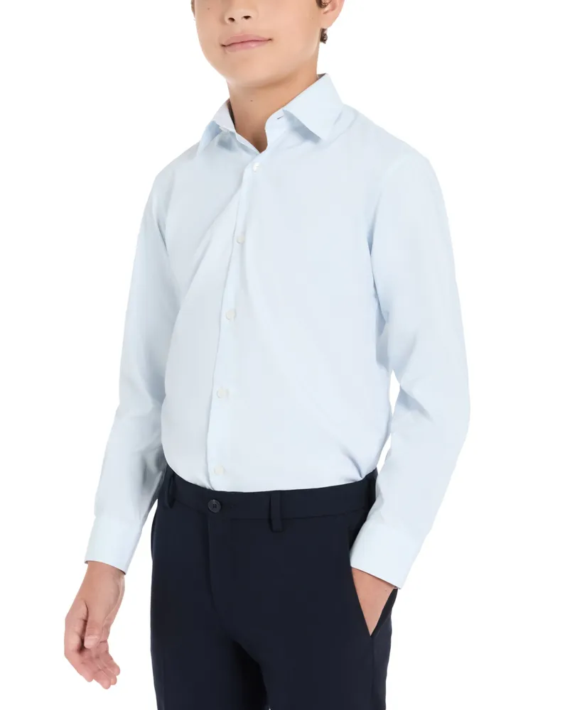 Men's Stretch Button-Front Shirt