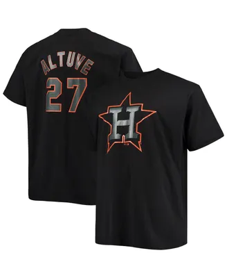 Jose Altuve Houston Astros Men's Navy Roster Name & Number T-Shirt 