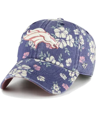 Women's '47 Brand Navy Denver Broncos Primrose Clean Up Adjustable Hat