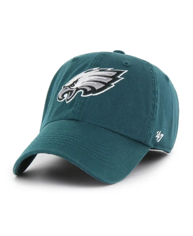 Men's '47 Brand Green Philadelphia Eagles Franchise Logo Fitted Hat