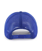 Men's '47 Brand Cream, Royal Los Angeles Dodgers Breakout Mvp Trucker Adjustable Hat