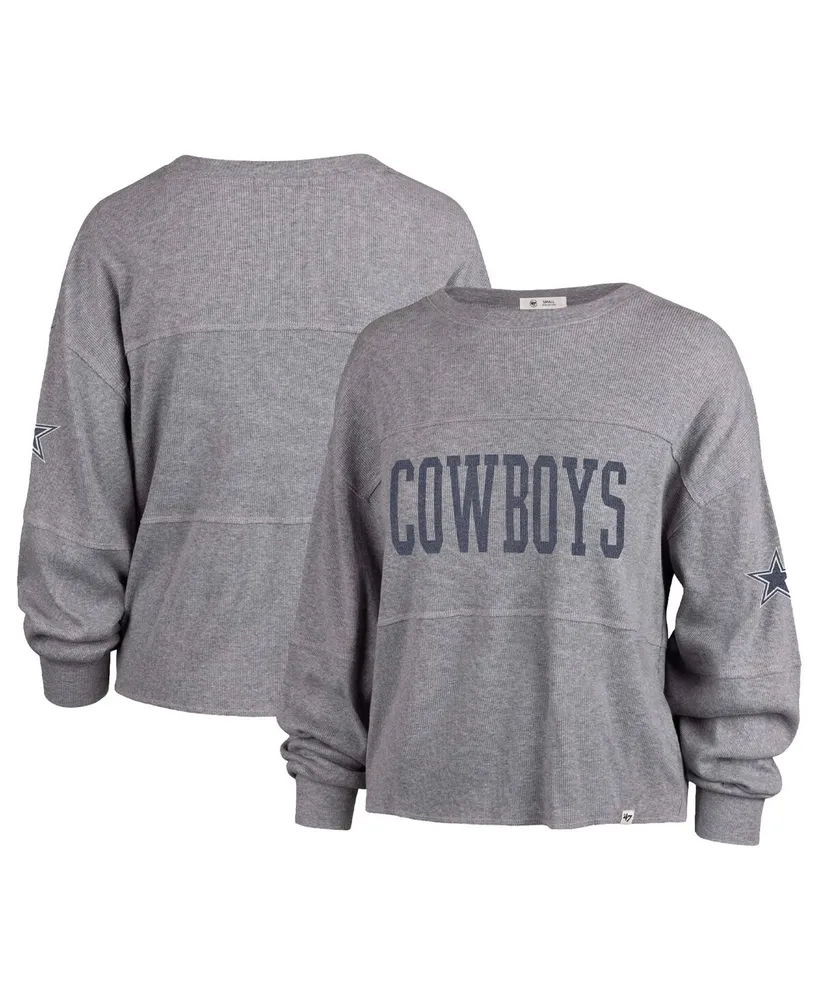 Dallas Cowboys Touch Women's Waffle Raglan Lightweight Long