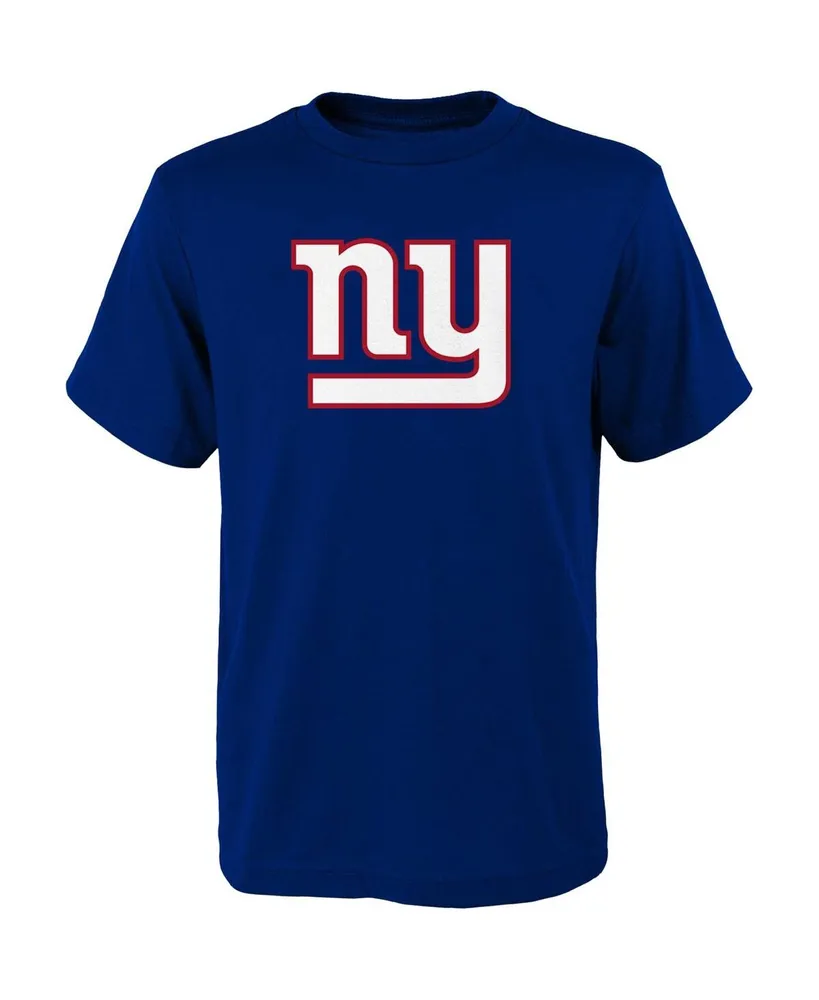 Big Boys Royal New York Giants Primary Logo T-shirt