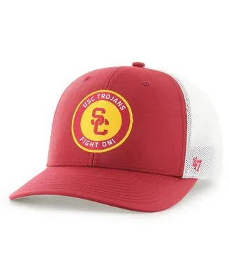 Men's '47 Brand Cardinal Usc Trojans Unveil Trophy Flex Hat
