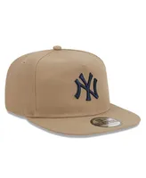 Men's New Era Khaki New York Yankees Golfer Adjustable Hat