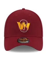 Men's New Era Burgundy Washington Commanders City Originals 39THIRTY Flex Hat