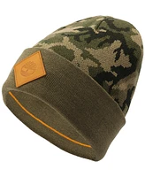 Timberland Men's Camo Jacquard Beanie