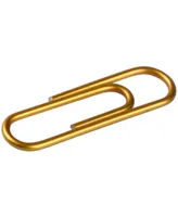 Jam Paper Colored Standard Paper Clips - Regular 1" - Paperclips - 100 Per Pack