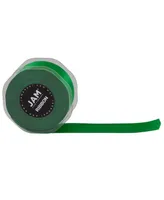 Jam Paper Double Faced Satin Ribbon - 1.5" Wide x 25 Yards - Emerald Green - Sold Individually