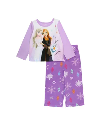Frozen Toddler Girls 2 Top and Pajama, Piece Set