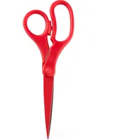 Jam Paper Multi-Purpose Precision Scissors - 8" - Ergonomic Handle Stainless Steel Blades - Sold Individually