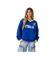 Edikted Women's Italy oversized sweatshirt