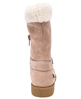 Nautica Big Girls Cosima Cold Weather Faux Fur Boots