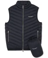 A|X Armani Exchange Men's Packable Reversible Down Puffer Vest