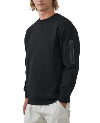 Cotton On Men's Active Crew Fleece Sweatshirt