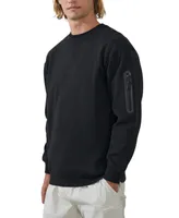 Cotton On Men's Active Crew Fleece Sweatshirt