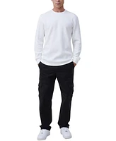 Cotton On Men's Chunky Waffle Long Sleeve T-shirt