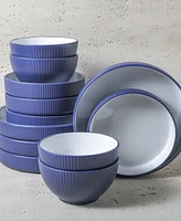 Christian Siriano Larosso Full 12 Pc. Dinnerware Set, Service for 4