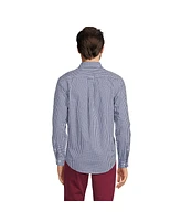 Lands' End Men's Traditional Fit Essential Lightweight Poplin Shirt